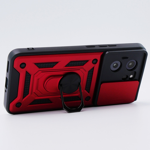 Case for Xiaomi 13T / 13T Pro, CamShield Slide, red