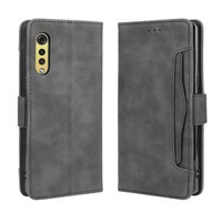 Flip case for LG Velvet, Card Slot, black