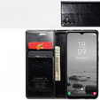 CASEME flip case for Samsung Galaxy A34 5G, Waxy Textublack, black