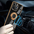 Case for iPhone 14 Pro, Electro Ring, black