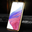 Case for Samsung Galaxy A53 5G, Cowhide Leather, pink