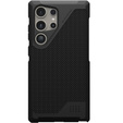 Urban Armor Gear Case for Samsung Galaxy S24 Ultra, Metropolis LT MagSafe Kevlar, black