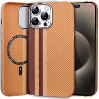 MagSafe's iPhone 15 Pro Case, Carbon Fiber, yellow