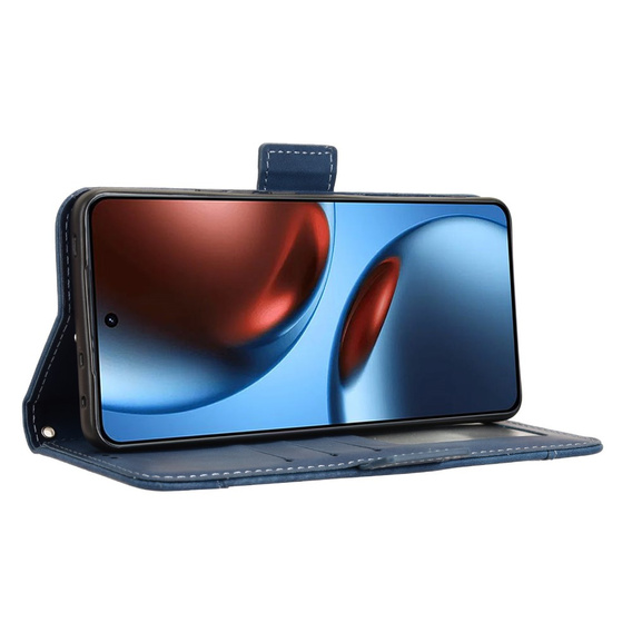 Flip case for Realme GT 7 / 7T, Card Slot, dark blue