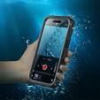 IP68 Waterproof Case for iPhone 16, SHELLBOX MagSafe, black