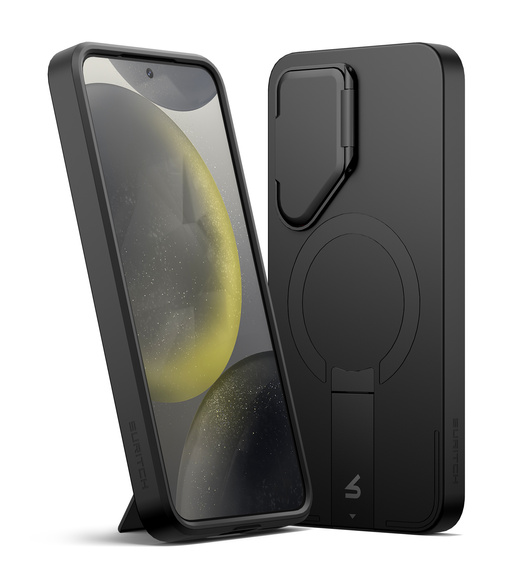 Case for Samsung Galaxy S25, Suritch Shockproof, for MagSafe, black