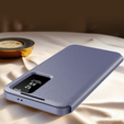 Flip case for Samsung Galaxy A56 5G, Smart View Wallet, purple