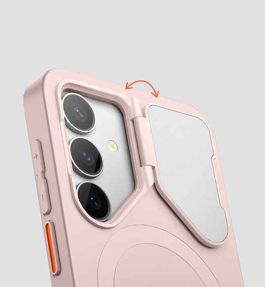 Case for Samsung Galaxy S25+ Plus, Suritch Shockproof, for MagSafe, pink