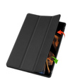 Case for Samsung Galaxy Tab S10 Ultra, Smartcase with stylus space, black
