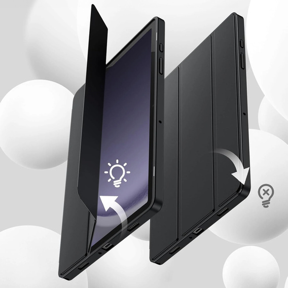 Tri-fold flip case for Samsung Galaxy Tab A9+/A11+