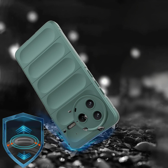 Case for Xiaomi Poco F7 Pro, Gaming Shockproof, green