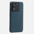 Case for Xiaomi 13T / 13T Pro, with Side View flap, green