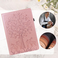 Flap case for Huawei MatePad SE 10.4, tree, pink rose gold