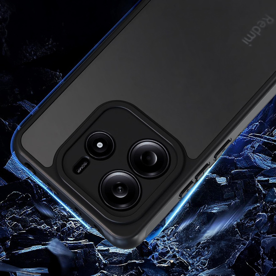 Case for Xiaomi Redmi Note 14 4G, Fusion Hybrid, transparent