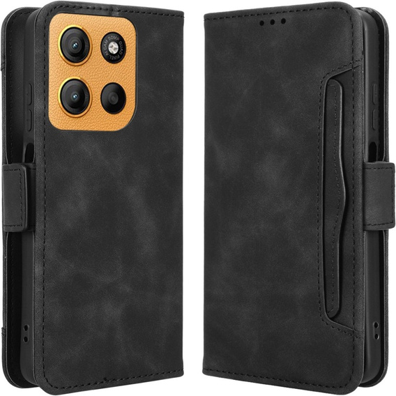 Flip case for Motorola Moto G15 / Motorola Moto G15 Power, Card Slot, black