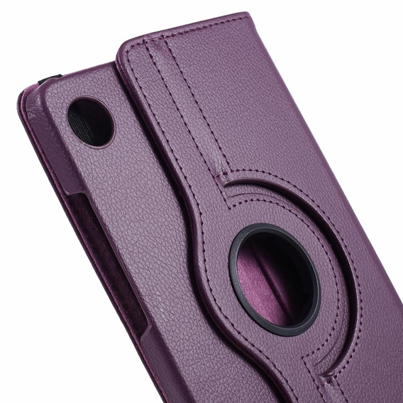 Case for Samsung Galaxy Tab A9 TB330FU 10.95", Rotating 360, purple