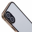 Case for iPhone 16, Magnetic Dual Glass, gold