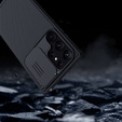 Case for Samsung Galaxy S23 Ultra, Armored Nillkin, CamShield Pro, black