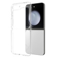 Case for Samsung Galaxy Z Flip7 FE / Z Flip6, Fusion Hybrid, transparent