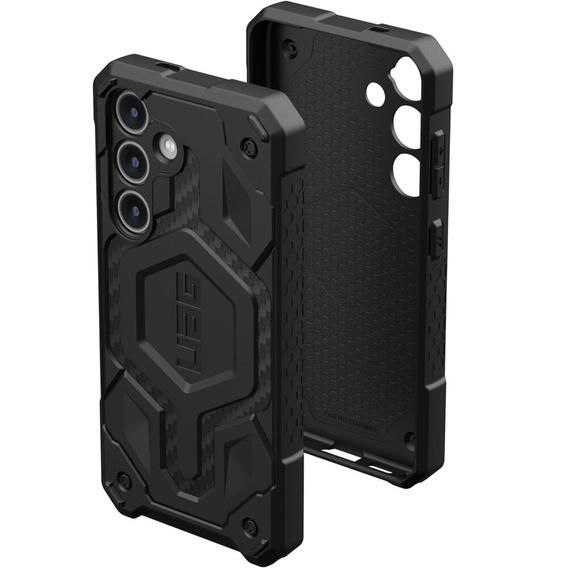 Urban Armor Gear Case for Galaxy S24, Monarch Pro MagSafe, black