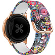 Smooth strap for Samsung Galaxy Watch Active 22mm, Colorful Jellyfish