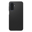 Spigen case for Samsung Galaxy A26 5G, Liquid Air, black + 9H Tempered Glass