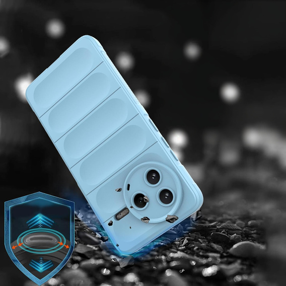 Case for Xiaomi Poco F7 Pro, Gaming Shockproof, blue