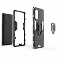Case for Oppo Reno 4 Pro 5G, Kickstand Ring, black