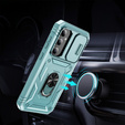Case for Samsung Galaxy S23 FE, CamShield Slide, green