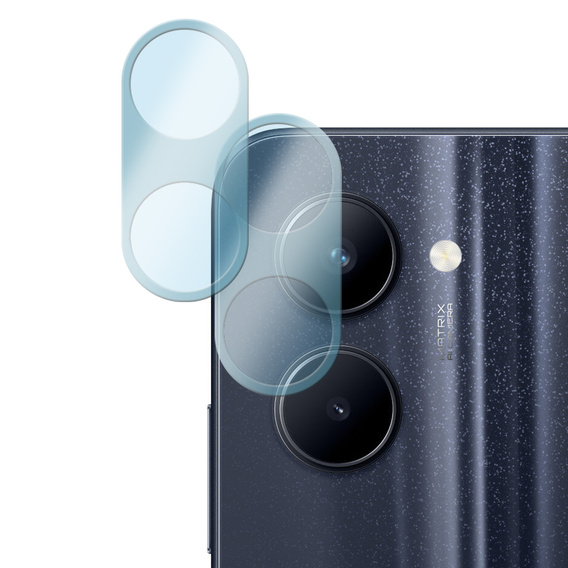 2x ERBORD tempered glass for camera to Realme C33
