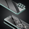 Case for Samsung Galaxy S23, Magnetic Dual Glass, green
