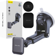Magnetic car windshield mount for smartphones