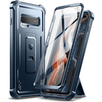 Armored case for Samsung Galaxy S10 Plus, Dexnor Full Body, blue