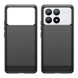 Case for Xiaomi Poco F6 Pro, Carbon, black