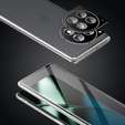 Case for OnePlus 12 5G, Magnetic Dual Glass, silver