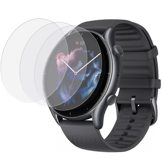 3x ERBORD hydrogel film for Amazfit GTR 3 / GTR 3 Pro