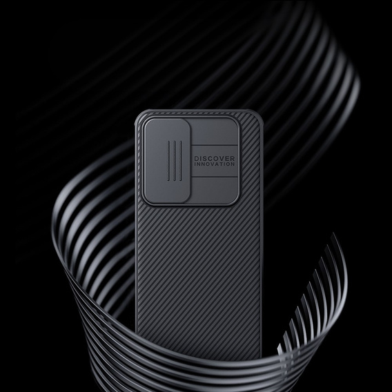 Case for Samsung Galaxy S24 FE, Armored Nillkin, CamShield Pro, black