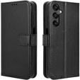 Flip case for Samsung Galaxy M55 5G, Wallet Smart Magnet, black