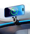 Case for iPhone 16 Pro Max, for MagSafe, ERBORD Matt Case, blue + Screen Glass