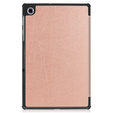 Case for Lenovo Tab M10 Plus TB-X606F, Smartcase, pink rose gold