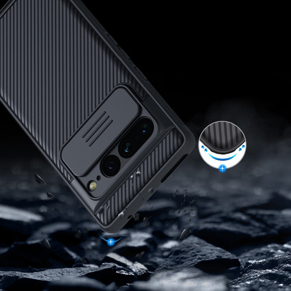 Case for Google Pixel 7 Pro 5G, Armored Nillkin, CamShield Pro, black