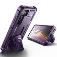 Armored case for Samsung Galaxy S23 Plus, Dexnor Full Body (Two Frames), purple