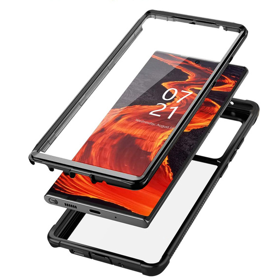 Case for Samsung Galaxy Note 20 Ultra, Shockproof, with film, blue