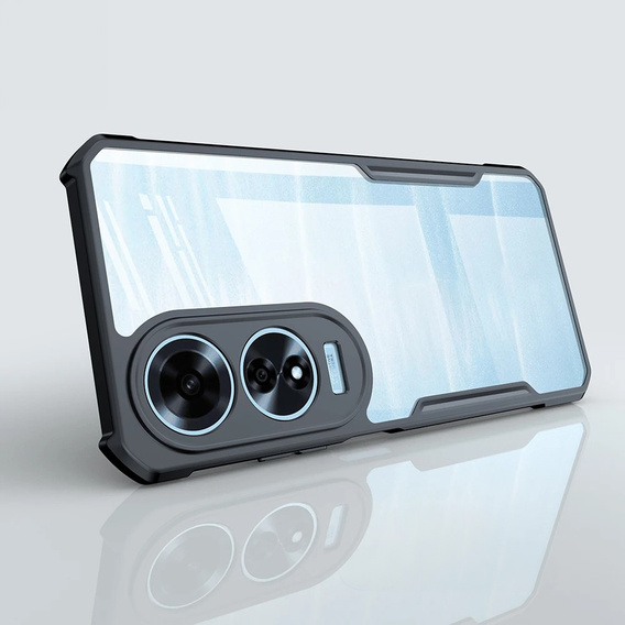 Case for Oppo A60, AntiDrop Hybrid, black