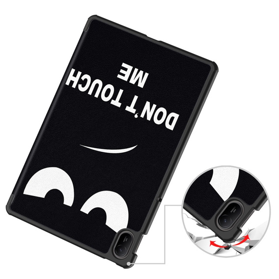 Case for Huawei MatePad SE 11 2024, Smartcase, don't touch me