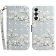 Flip case for Samsung Galaxy A05s, Wallet, Magnolia, white