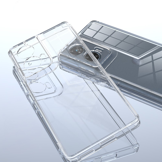 Case for Motorola Edge 50 Fusion, Fusion Hybrid, transparent