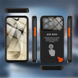 IP68 Waterproof Case for iPhone 15 Pro, SHELLBOX Air Box, black
