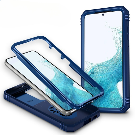 Case for Samsung Galaxy S23 Plus, CamShield Slide, blue