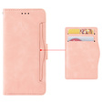 Flip case for Realme C61, Card Slot, pink